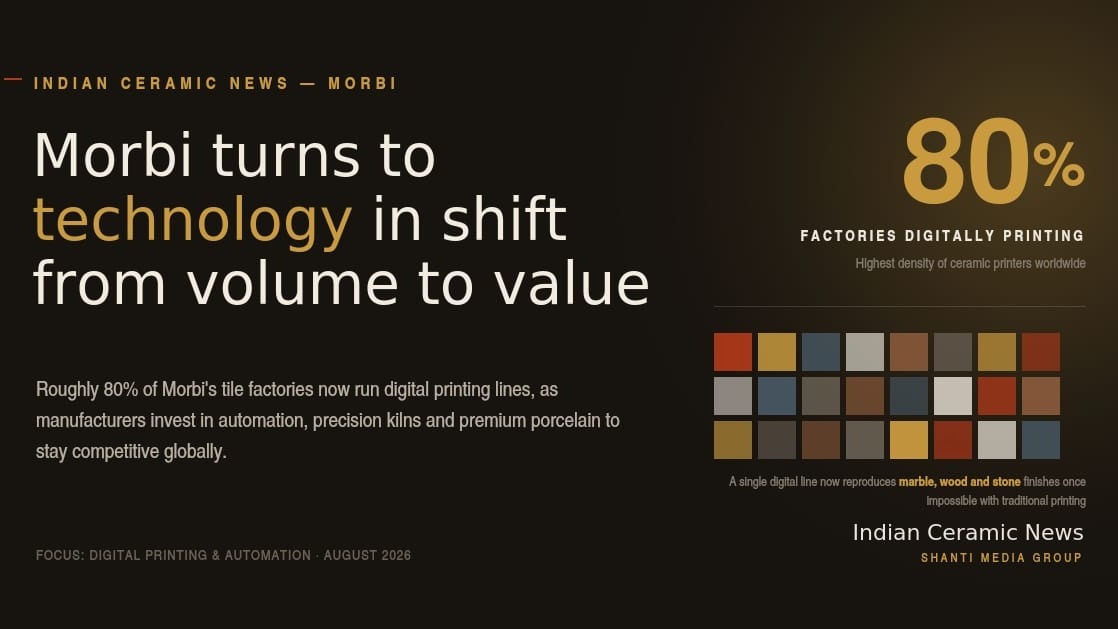 Morbi's Ceramic Industry: Adopting Technology on the Journey from Volume to Value